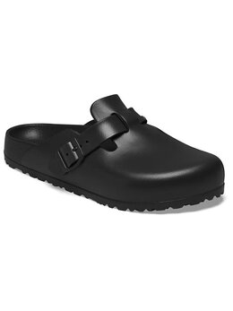 Birkenstock: Чёрные сабо  Boston