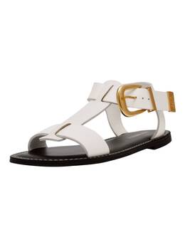 Steve Madden: Белые босоножки 