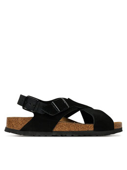 Birkenstock: Чёрные сандалии 