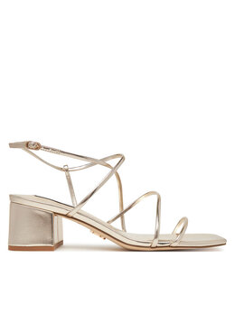 Steve Madden: Золотые сандалии 