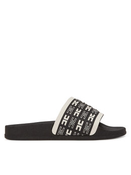 Elisabetta Franchi: Чёрные сабо 