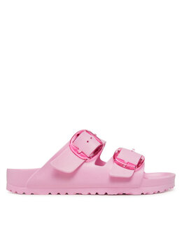 Birkenstock: Розовые сабо  Arizona
