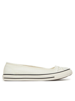 Converse: Бежевые балетки  Chuck Taylor All Star Dainty