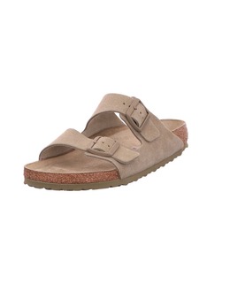 Birkenstock: Серые сабо 