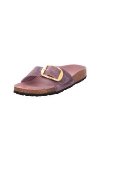 Birkenstock: Фиолетовые сабо 
