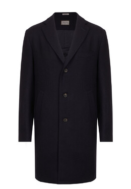 Corneliani: Синее пальто 