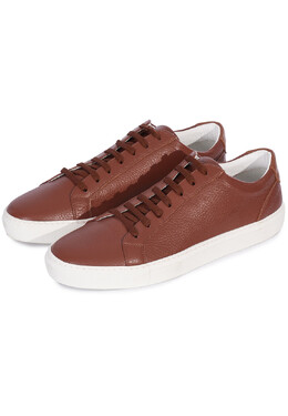 Corneliani: Белые кеды 
