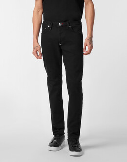 Philipp Plein: Зауженные джинсы 