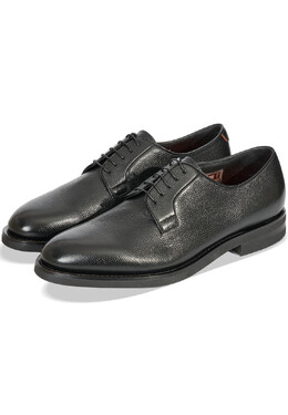 Santoni: Чёрные туфли 