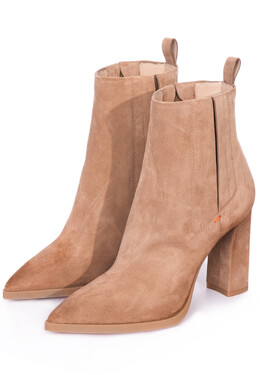 Santoni: Коричневые ботинки 