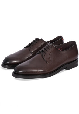 Santoni: Коричневые туфли 