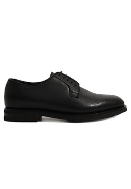 Santoni: Чёрные туфли 