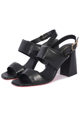 Santoni: Чёрные босоножки 