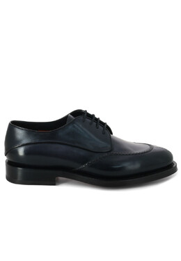 Santoni: Чёрные туфли 