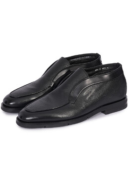 Santoni: Чёрные туфли 