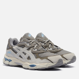 ASICS: Серые кроссовки  Gel