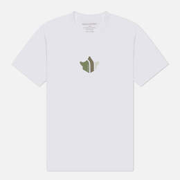 maharishi: Белая футболка 