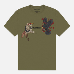 maharishi: Чёрная футболка 