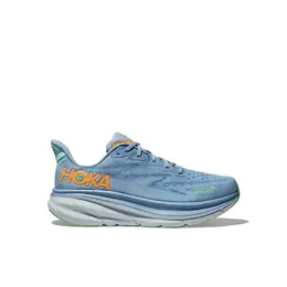 HOKA ONE ONE: Голубые кроссовки 
