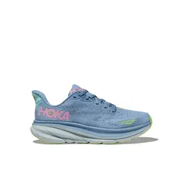HOKA ONE ONE: Голубые кроссовки 