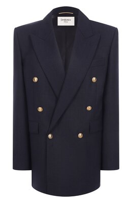 Saint Laurent: Жакет из шерсти 
