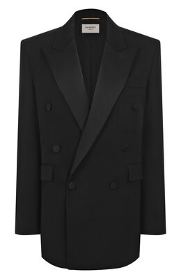 Saint Laurent: Жакет из шерсти 