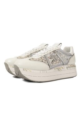 Premiata: Белые кроссовки  Beth