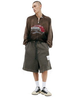 Maison Mihara Yasuhiro: Хлопковые шорты 
