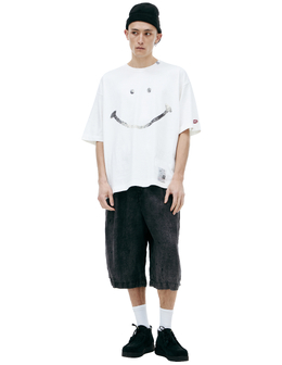 Maison Mihara Yasuhiro: Белая футболка 