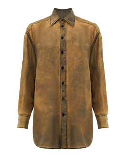MM6 Maison Margiela: Жёлтая рубашка 