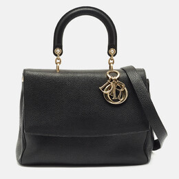 Dior: Чёрная сумка 