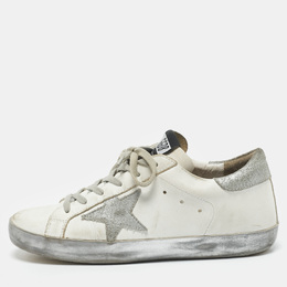 Golden Goose: Белые кроссовки  Super Star