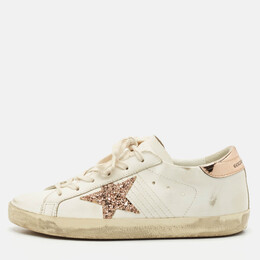Golden Goose: Белые кроссовки  Super Star