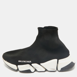 Balenciaga: Чёрные кроссовки  Speed Trainer