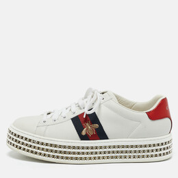 Gucci: Белые кроссовки  Ace