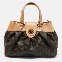 Louis Vuitton: Коричневая сумка 