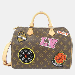 Louis Vuitton: Коричневая сумка  Speedy