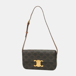 Celine: Коричневая сумка 