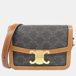 Celine: Коричневая сумка 