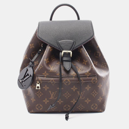Louis Vuitton: Коричневый рюкзак 