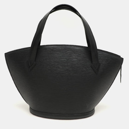 Louis Vuitton: Чёрная сумка  Saint Jacques PM