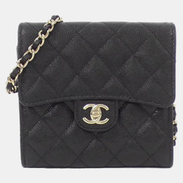 Chanel: Чёрный клатч 