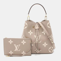 Louis Vuitton: Бежевая сумка 