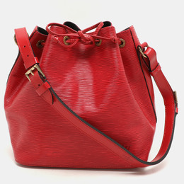 Louis Vuitton: Красная сумка  Épi