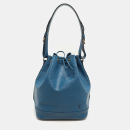 Louis Vuitton: Голубая сумка  Épi