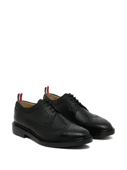 Thom Browne: Чёрные туфли  Longwing