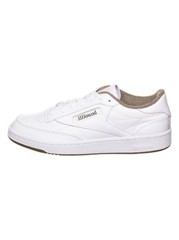 Reebok: Белые кроссовки  Club C 85
