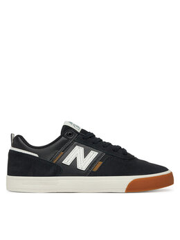 New Balance: Чёрные кроссовки 