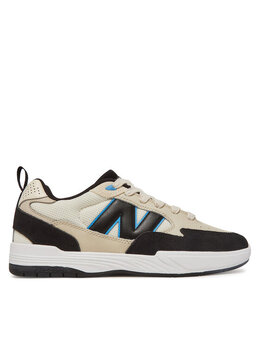 New Balance: Бежевые кроссовки 