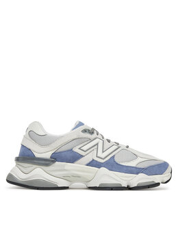 New Balance: Серые кроссовки 